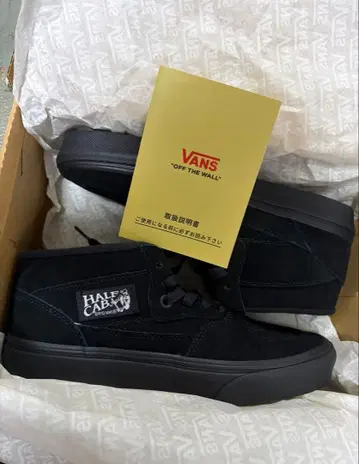 VANS HALF CAB Black Black 26cm