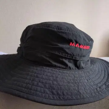 MAMMUT 아웃도어 햇 블랙