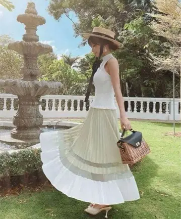 eimy istoire 에이미 이스트 월 플리츠 스커트