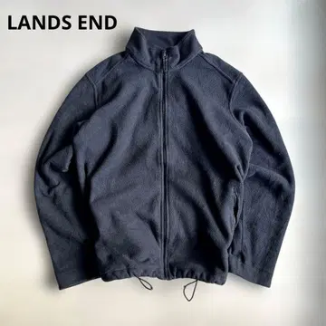 00s LANDSEND BLACK 플리스 재킷 L 사이즈