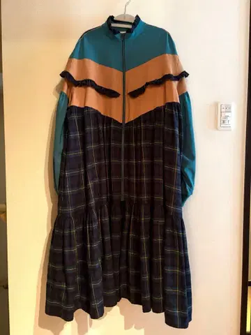 HEIHEI 체크 원피스 단종