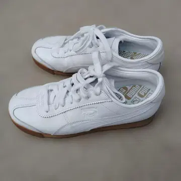 푸마 로마 화이트 가죽