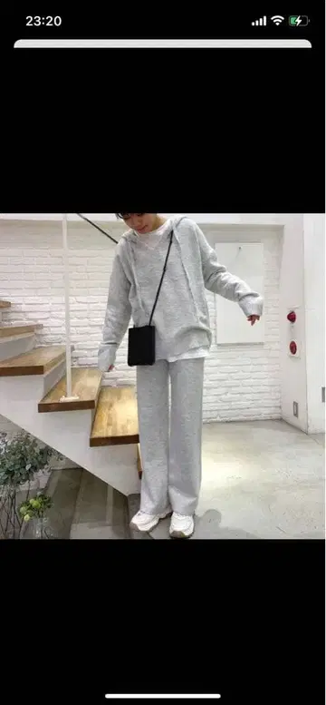 RCW 레드 찹 웍스 후드 니트 셋업 그레이 38