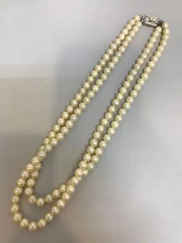 2연 펄 목걸이 I.1710