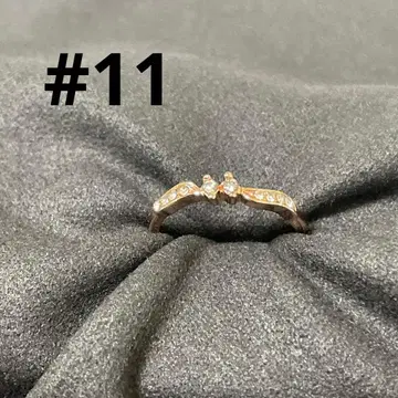 엘레강트 로즈 골드링 11호