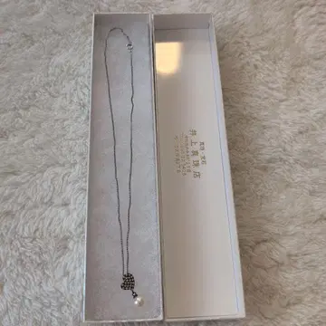 하트형 핑크 펄 장식 목걸이