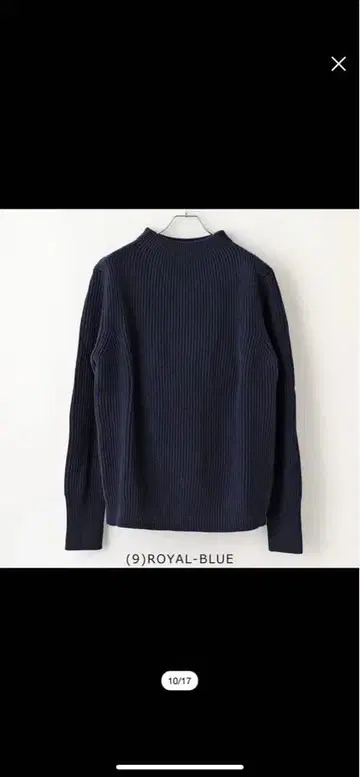 ANDERSEN-ANDERSEN 니트 NAVY CREWNECK