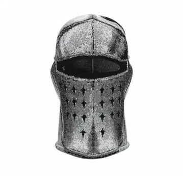 사그 클럽 월리 장미 발라클라바 기사 니트 모자