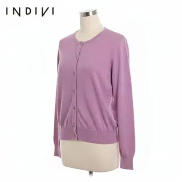INDIVI 인디비 가디건 핑크 M 38