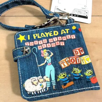 [미사용 새상품] 토이스토리 카드 케이스 데님풍