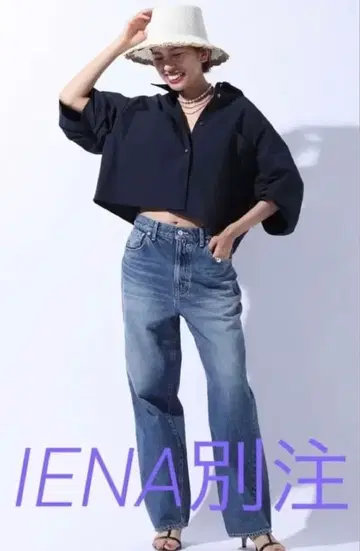 [ woadblue/워드블루 ] 별주 HIGHRISE 스트레이트 데님