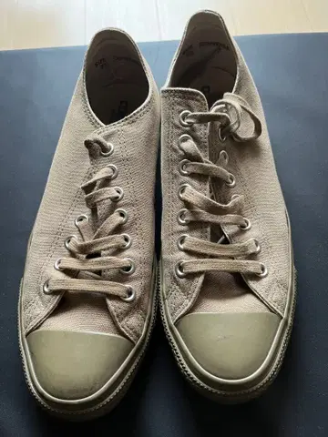 CONVERSE 베이지 로우컷 스니커즈