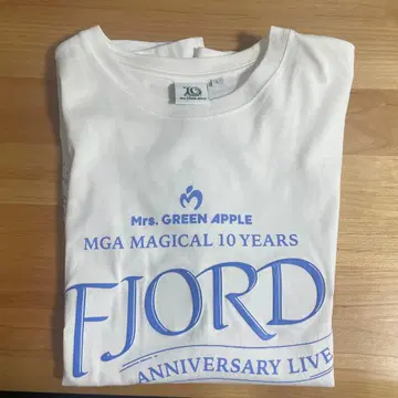 Mrs. GREEN APPLE 10주년 기념 FJORD 티셔츠