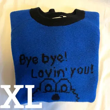 GU 퍼펫 순순 오버 사이즈 니트 풀오버 XL