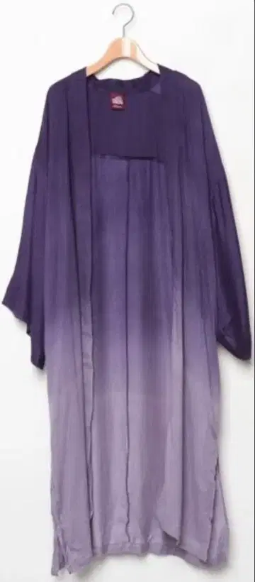 [ 카야 ] 그라데이션 롱 겉옷 보라색