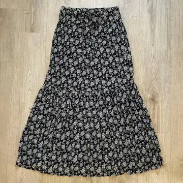 [ 프리 사이즈 ] Kastane 카스타네 꽃무늬 캉캉 스커트