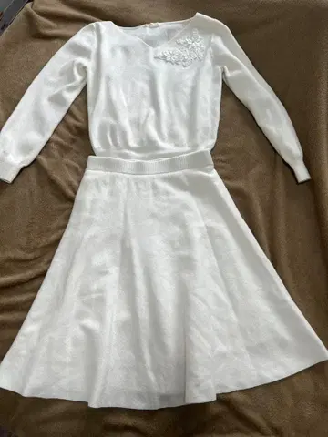 BE RADIANCE 셋업 니트 원피스