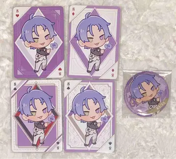 NU:카니발 AGF 카드놀이 캔뱃지 쿠야