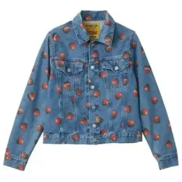 SKULL BERRY 패턴 컴팩트 자켓 G 스컬