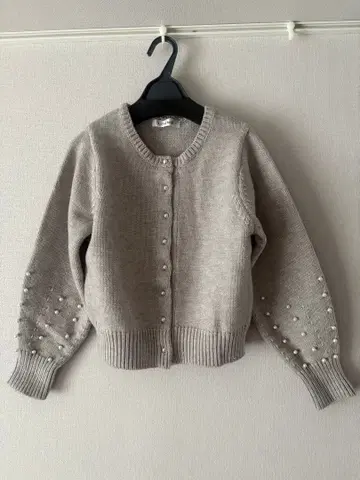 LOUNIE 루니 펄 니트 가디건