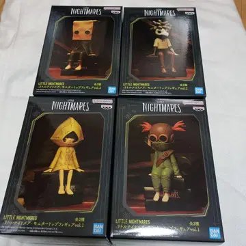 리틀 나이트메어 모니터 탑 피규어 4종 세트
