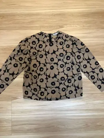 마리메꼬 긴팔 블라우스 (34) (브라운)