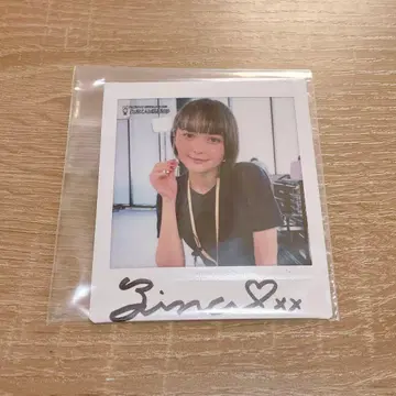 타마키 티나 친필 사인 폴라로이드 FC 회원 한정판 9