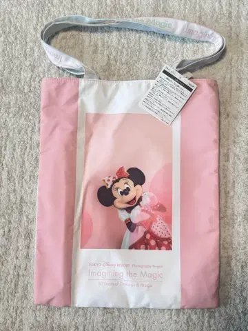 미사용 택 포함 미니 미키 이매지닝 토트백 베리미니
