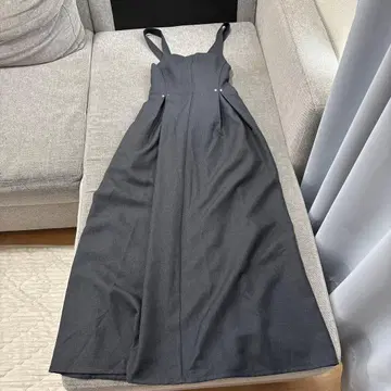 KBF 다크 그레이 점퍼 롱 스커트