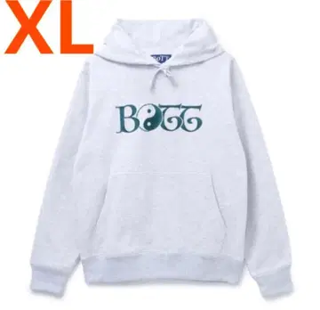 XL 사이즈 BoTT 2Y HOODIE ASH 자수 로고 후디 후드티