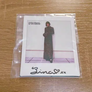 타마키 티나 친필 사인 폴라로이드 FC 회원 한정판 11