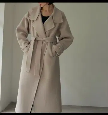 Souaire 울 리버 코트 여성용 롱 코트