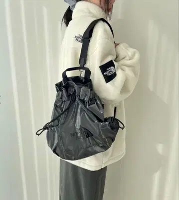 THE NORTH FACE 그레이 숄더백