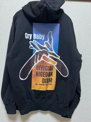 Officialdism 후드티 Cry Baby 클라이베이비 L