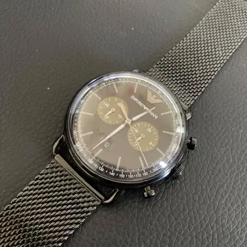 EMPORIO ARMANI 크로노그래프 손목시계