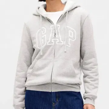 새상품 GAP 보아 안감 후드티 XS 그레이 gap