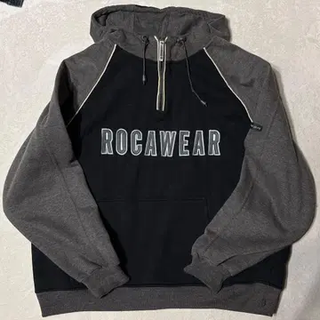 90s ROCAWEAR 로카웨어 하프 지퍼 맨투맨 XL B-boy
