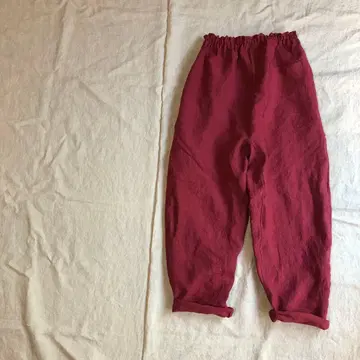 린넨 몸빼 레드