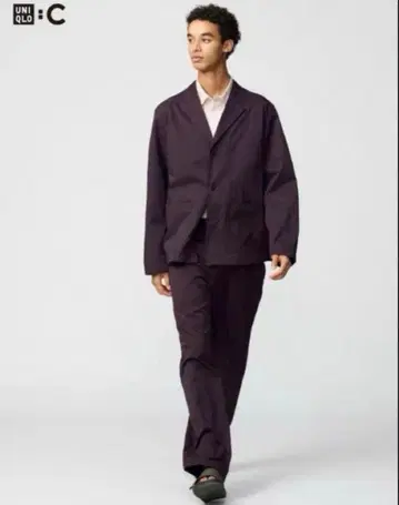 UNIQLO C 워크 자켓 이지 워크 팬츠 셋업 M