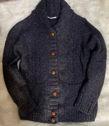 어반 리서치 울 100% 가디건, 스웨터 고급 버튼