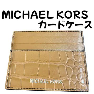 [ 새상품급 ] MICHAEL KORS 카드 케이스 베이지