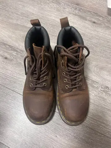 닥터 마틴 워크 부츠 5 US 브라운