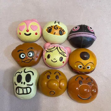 호빵맨 빵집 캐릭터 9개 세트