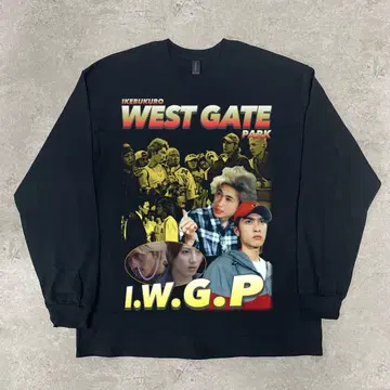 이케부쿠로 웨스트 게이트 파크 IWGP [ L 사이즈 ] 긴팔 블랙