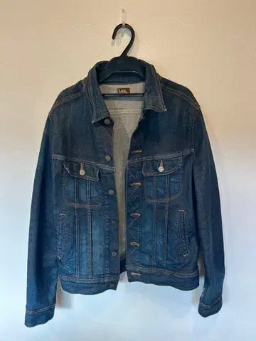 Lee 다크 블루 데님 자켓