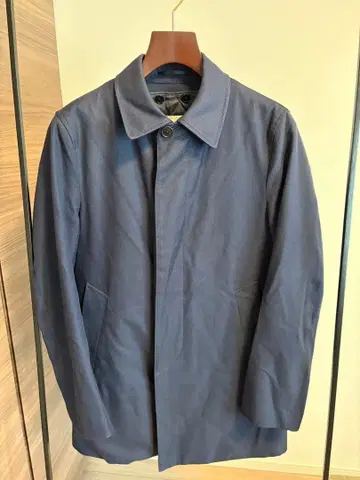 EDIFICE Le plus eleve 네이비 스텐카라 코트 42