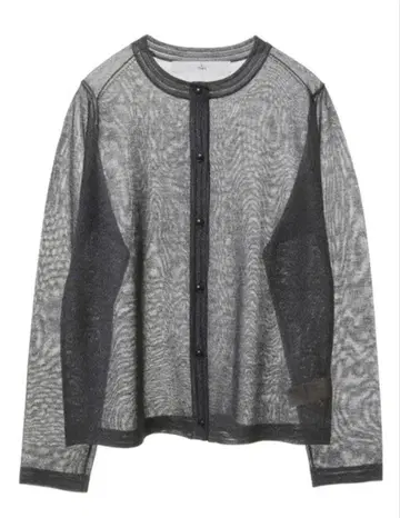 [ TIARA ] 하이 게이지 라메 가디건