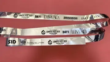 LUNATIC FEST.2025 DAY1 은색 테이프
