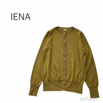 IENA 이에나 크루넥 울 니트 가디건