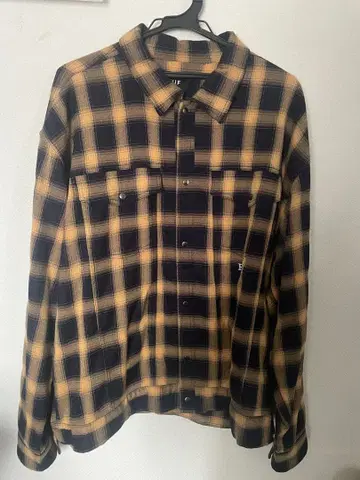 Huf 체크 셔츠